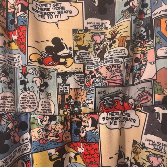 Torrid Disney Mickey Mouse Comic Scuba Dress 0X - Picture 2 of 4